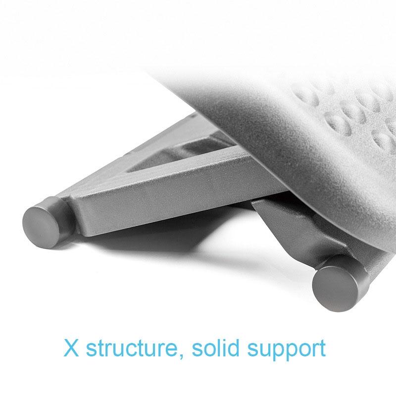 Adjustable Massage Foot Pedal For Office Children And Pregnant Women Black 9