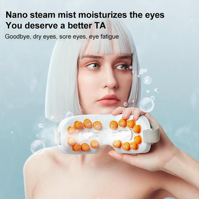 Smart Eye Massager With Vibration & Hot Compress White 3