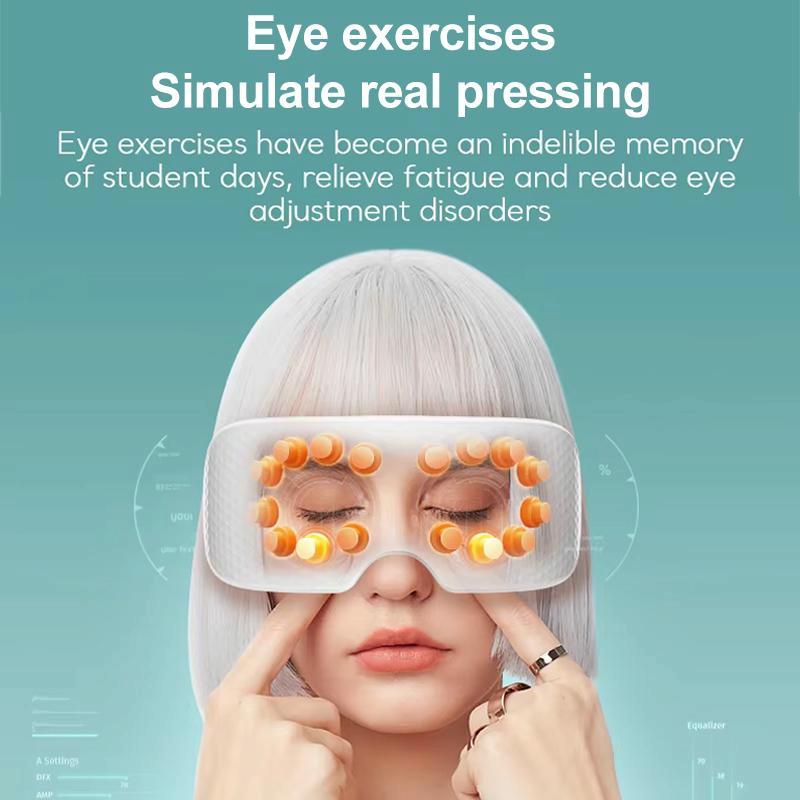 Smart Eye Massager With Vibration & Hot Compress White 7