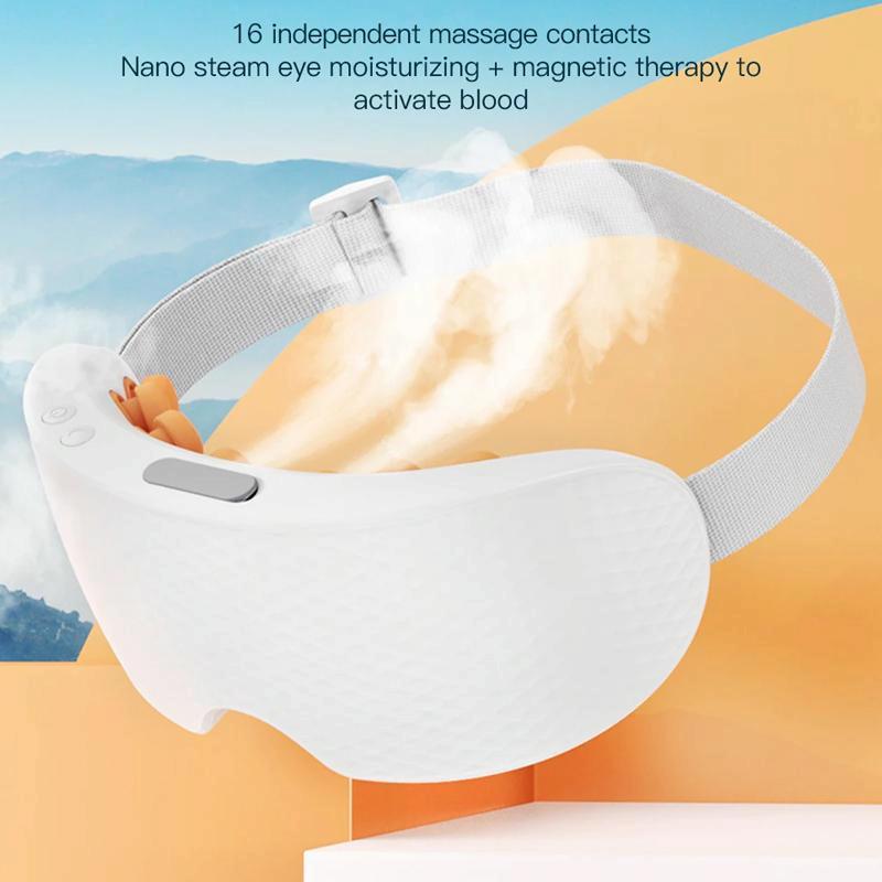 Smart Eye Massager With Vibration & Hot Compress White 9