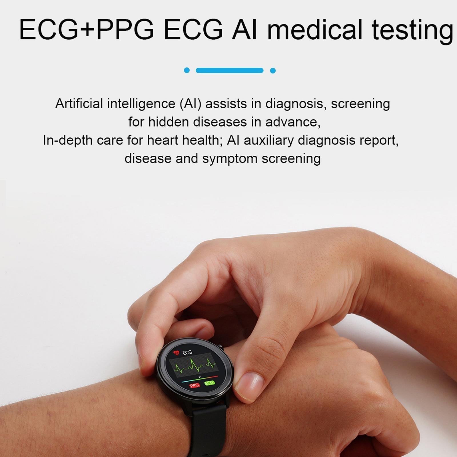 Waterproof Smart Bracelet With Health Monitoring And Metal Strap - Tft Screen 4