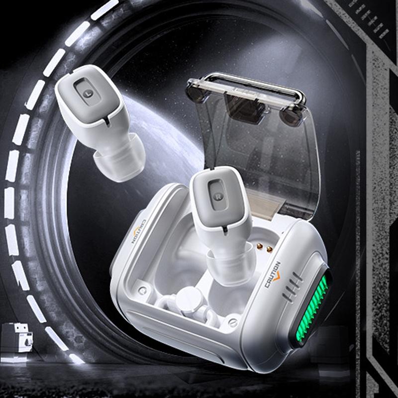 Wireless Gaming Earbuds with Noise Reduction - Ivory White 3