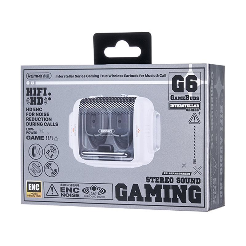 Wireless Gaming Earbuds with Noise Reduction - Ivory White 8