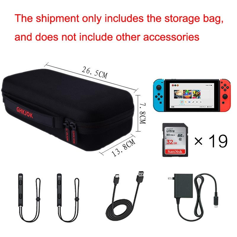 Switch Oled Console Protective Eva Sleeve - Black 7