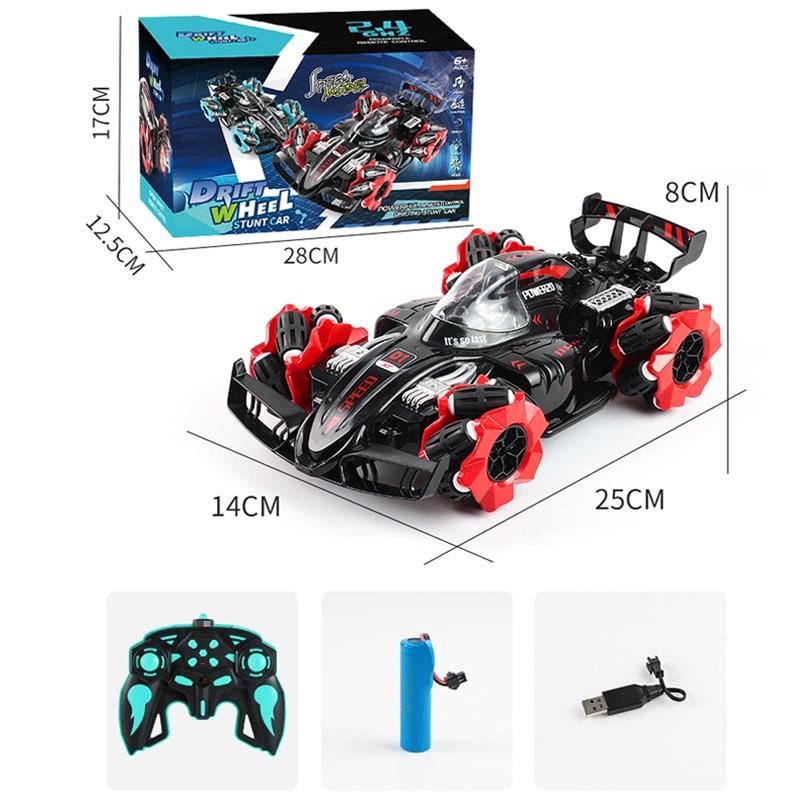 4wd Horizontal Spray Rc Car - 2.4g Remote Control - F1 Blue 3