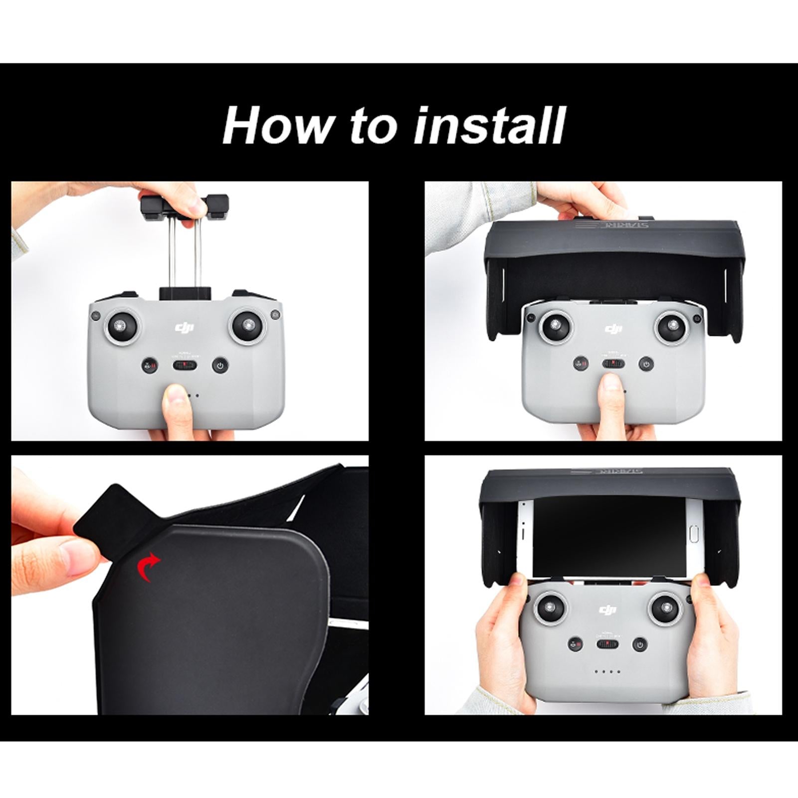 Foldable Magnetic Sunshade for Dji Mini 2 Mavic Air 2 and Air 2s 6