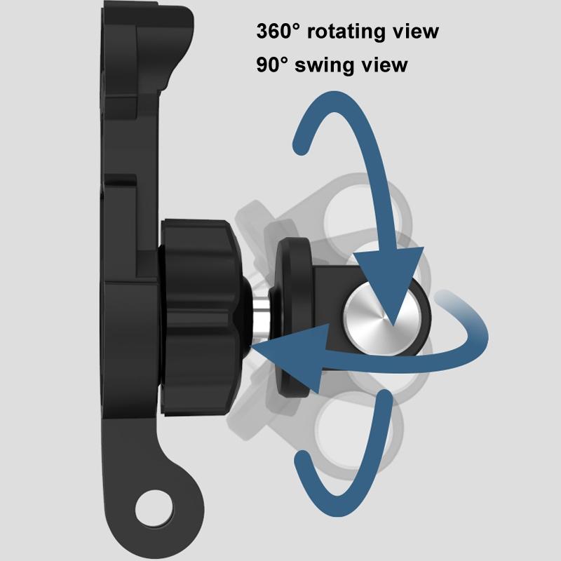 Double Head J Buckle Backpack Mount For Sports Cameras 5