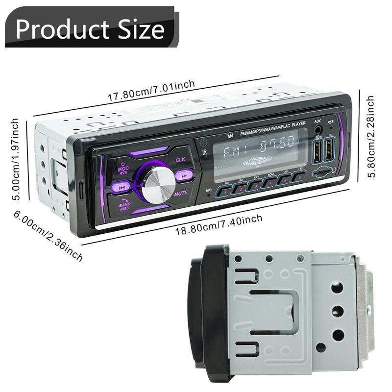 Car Dab Digital Radio With Bluetooth & Usb Swm-M4 7