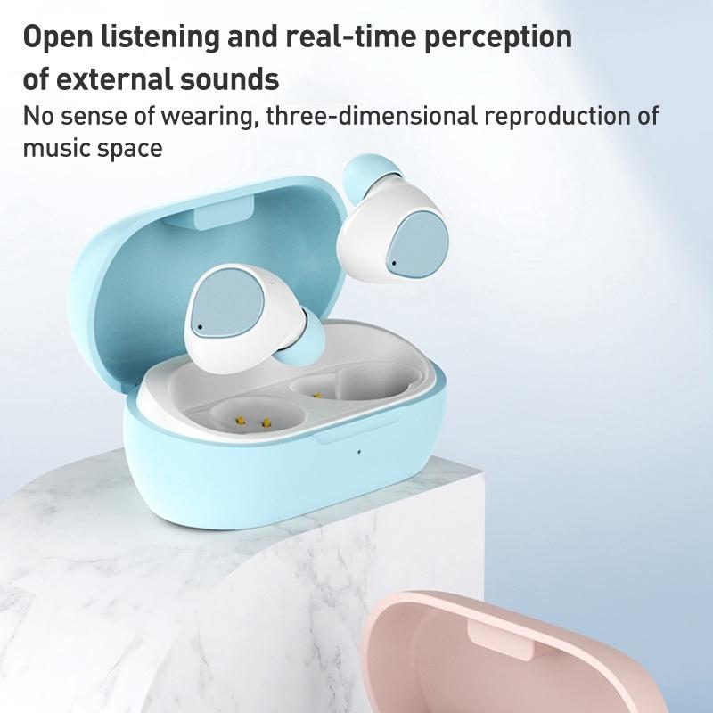 Mini Wireless Bluetooth Earphone - Zga Gs14 Candy - Pink 3