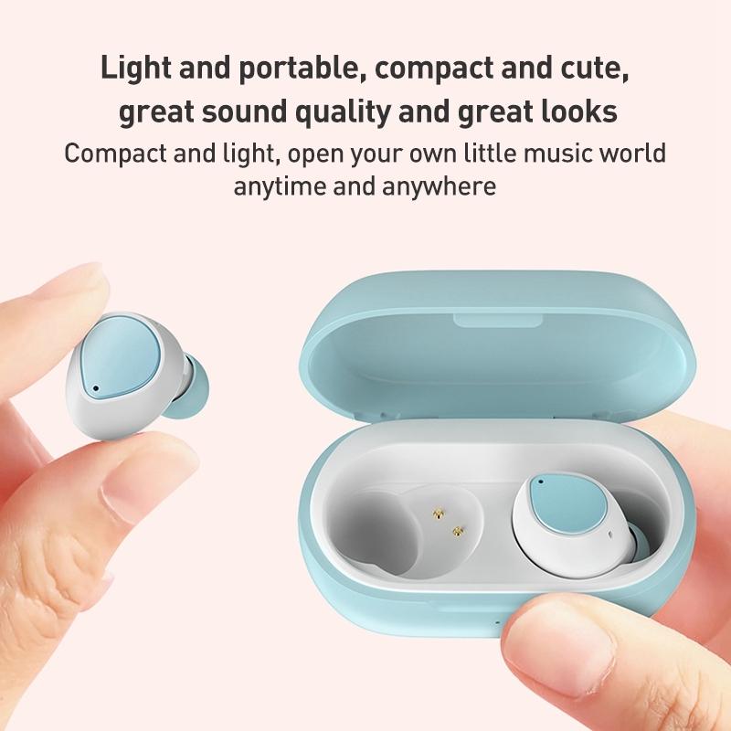 Mini Wireless Bluetooth Earphone - Zga Gs14 Candy - Pink 10