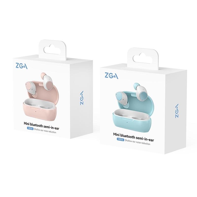 Mini Wireless Bluetooth Earphone - Zga Gs14 Candy - Pink 11