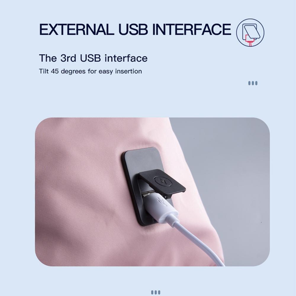 Sports Usb Shoulder Bag - Compact and Versatile - Black 13