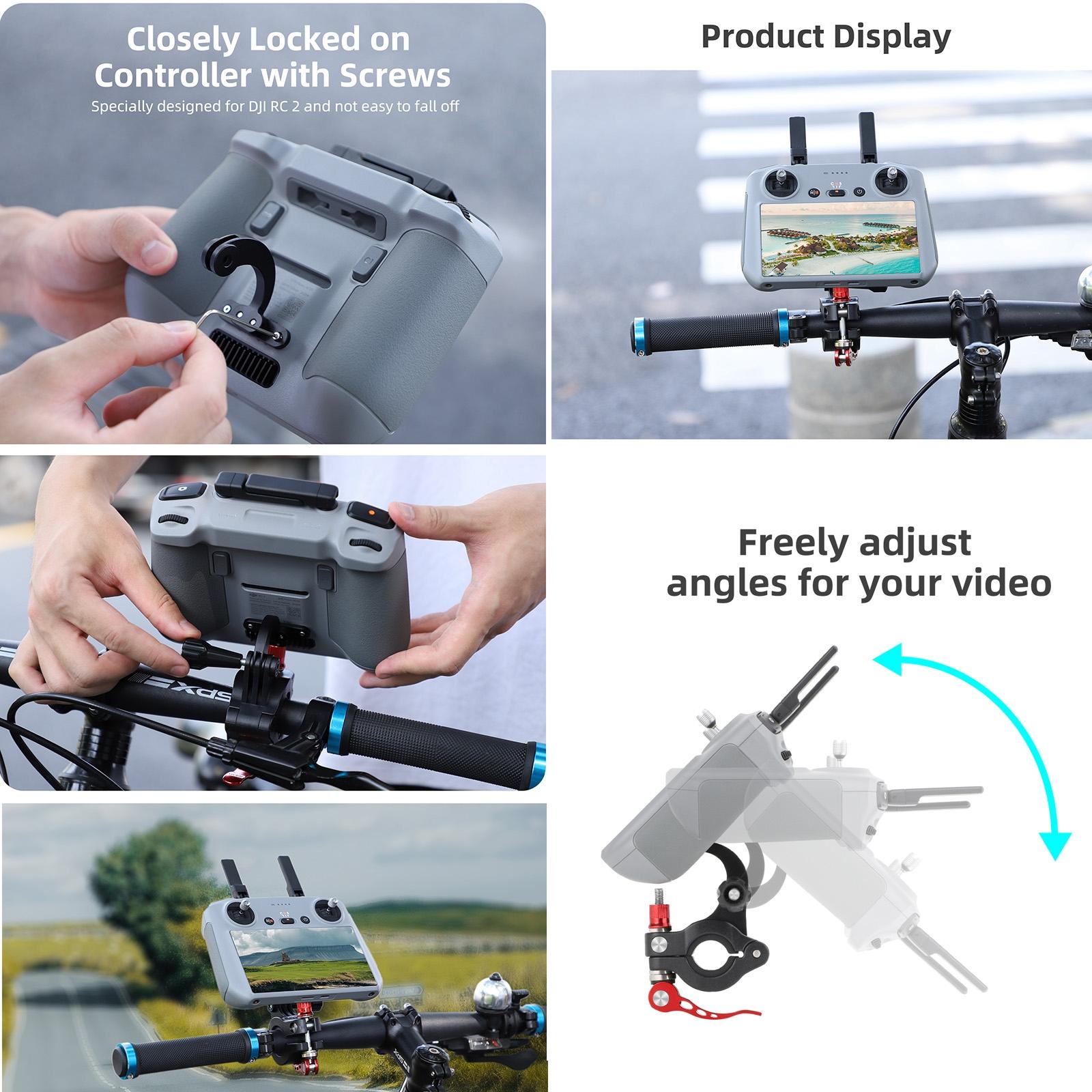 Remote Control Riding Bracket for Dji Air 3 and Rc 2 6