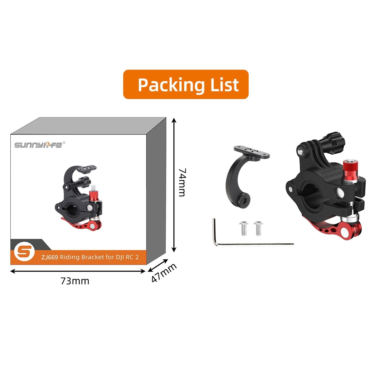 Remote Control Riding Bracket for Dji Air 3 and Rc 2 11