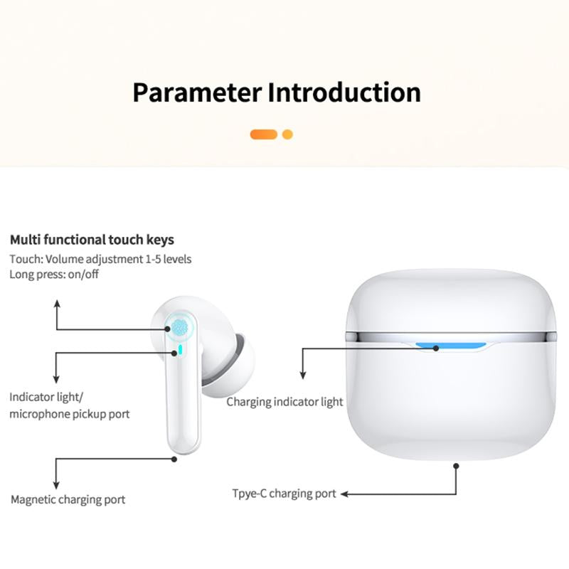 Smart Ai Bluetooth 5.3 In Ear Hearing Aid - Black 3