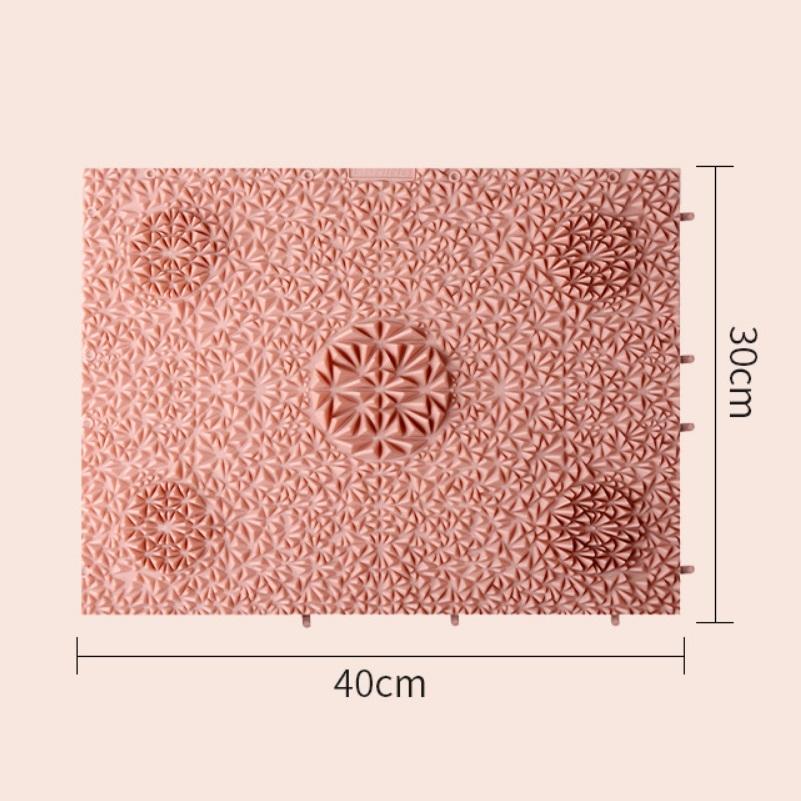 Fitness Toe Press Board For Home Foot Massage - Peacock Pink 4