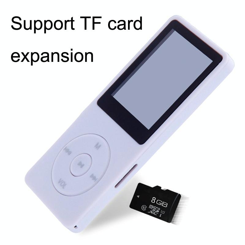 Ultra Thin Screen Mp4 Player Lossless Sound - White 5