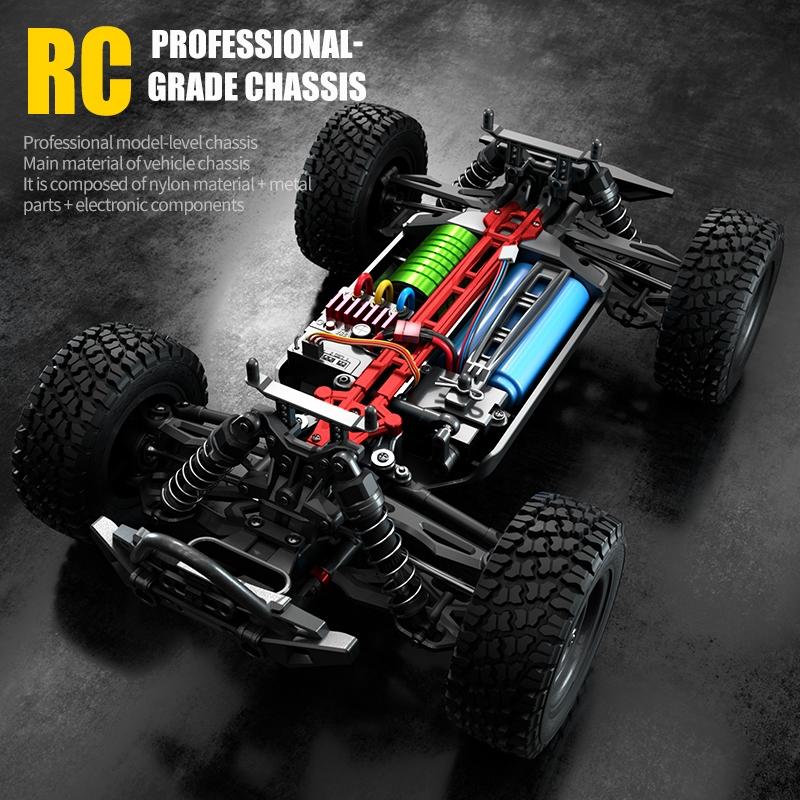 High Speed Brushless Off-road Rc Car - Full Scale - Red 4