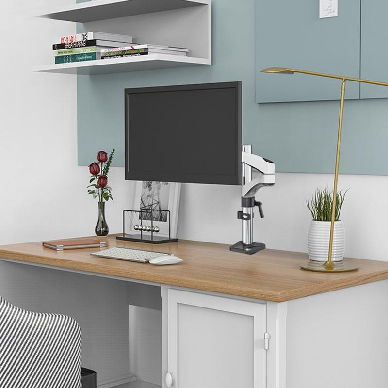 Rotating Aluminum Monitor Bracket for Lifting Lcd - Clip Table 7