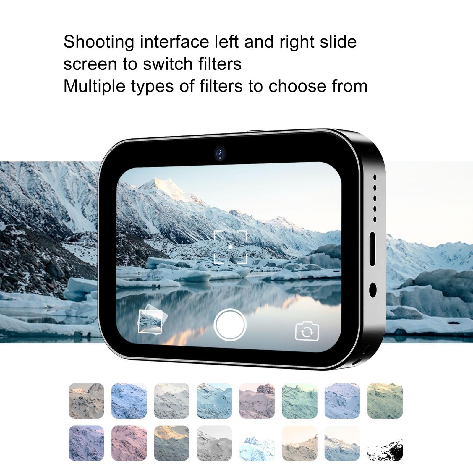 Smart Hd Digital Camera With Touch Screen And Video Recording - Excludes Memory - Black 4