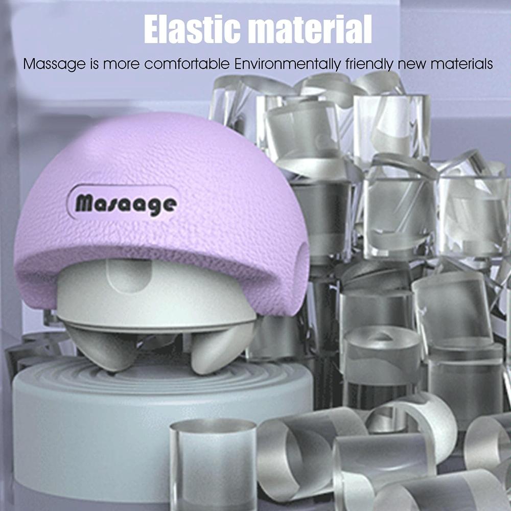 3-In-1 Fitness Yoga Massage Ball Cervical Meridian Massager - Pink 5