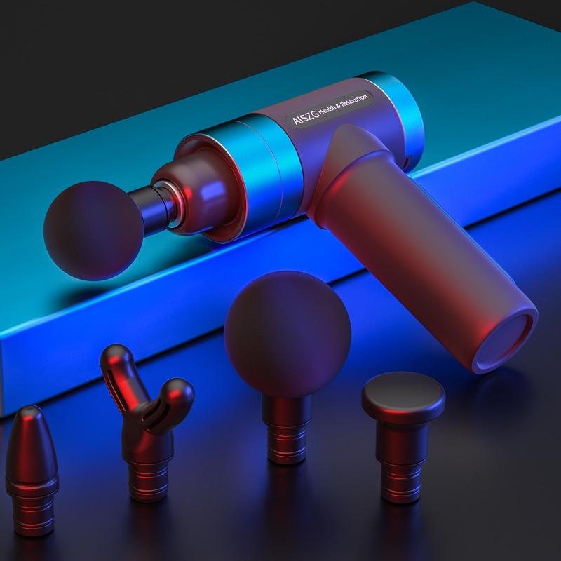 Ultimate Rechargeable Muscle Massage Gun - Blue 15