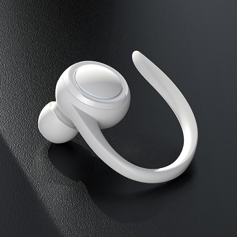 Wireless Hanging Ear Sports Earphone with True Sound - Black 3