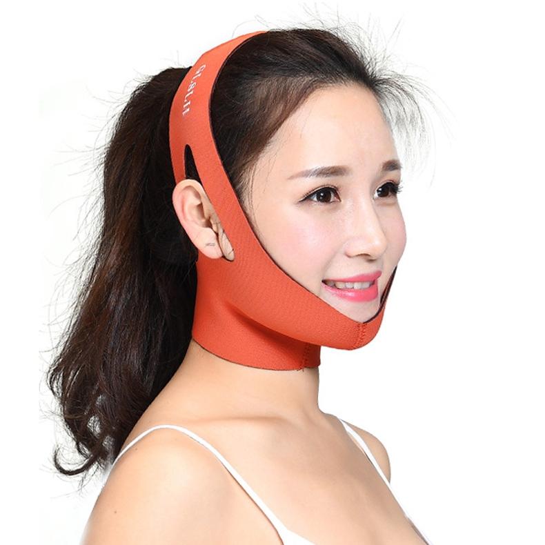 Orange Facial Firming Bandage For Women 3