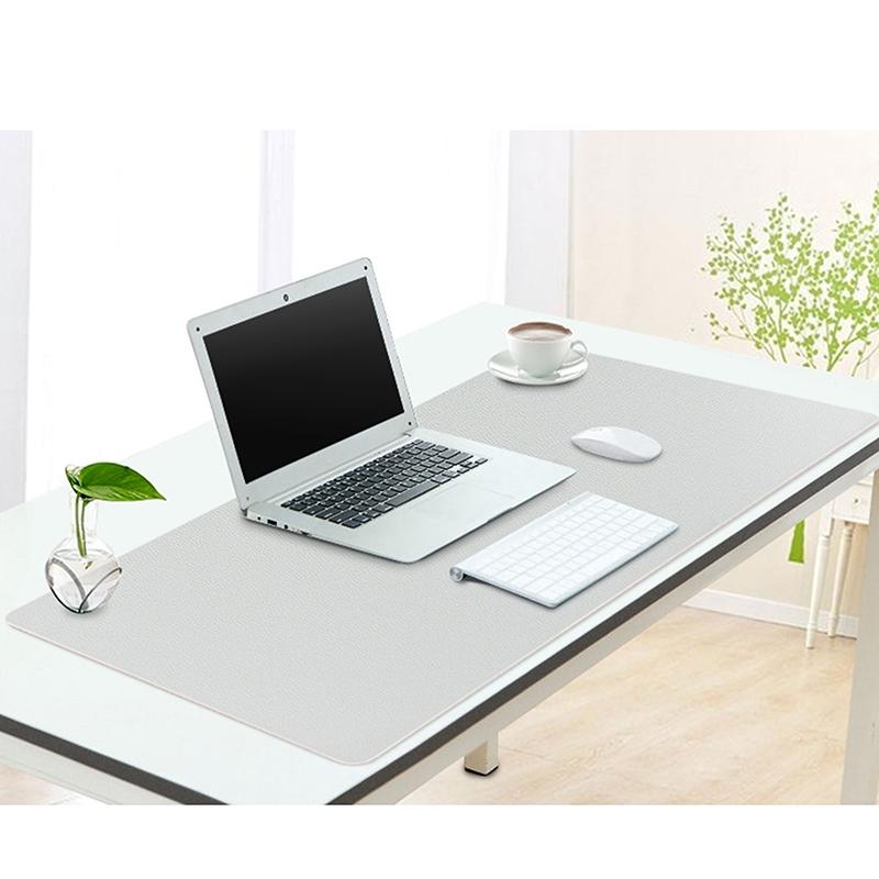 Double Sided Pu Mouse Pad Table Mat 100 X 44Cm - Royal Blue+Army Green 5