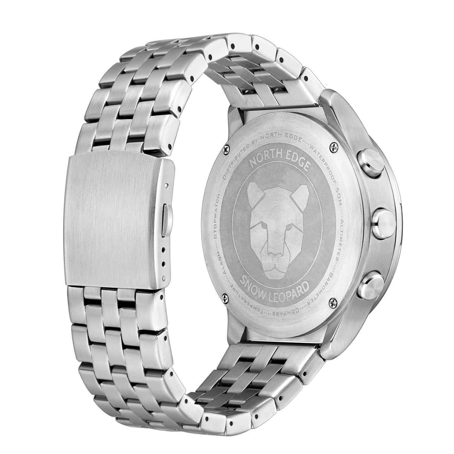 Stainless Steel Multifunction Smart Watch for Men - Waterproof 4