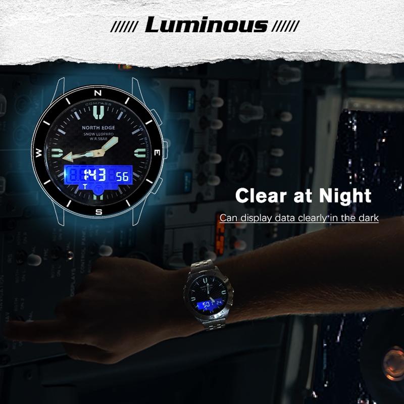 Stainless Steel Multifunction Smart Watch for Men - Waterproof 6