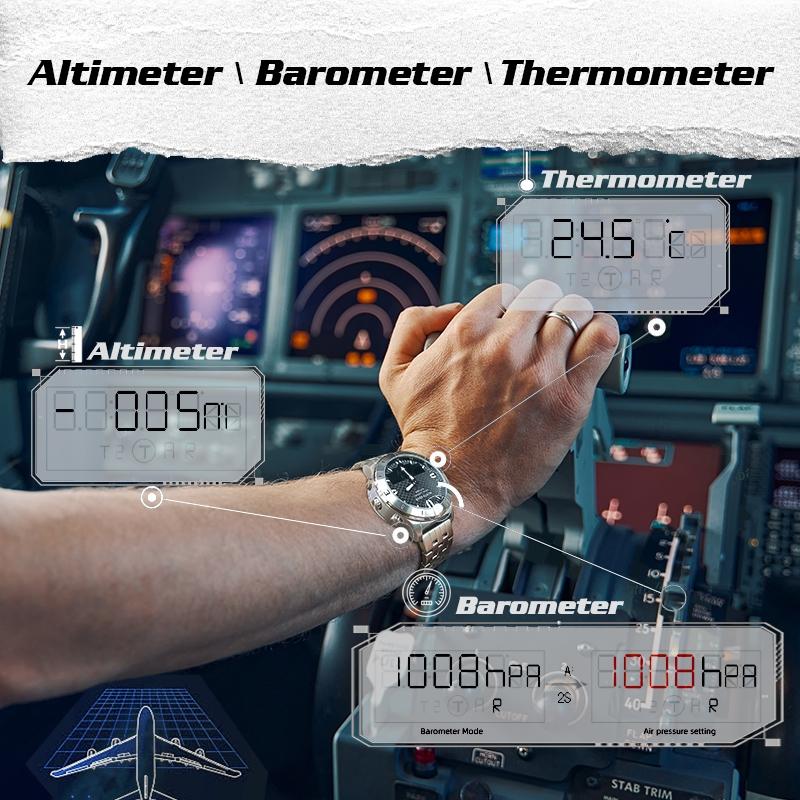 Stainless Steel Multifunction Smart Watch for Men - Waterproof 8