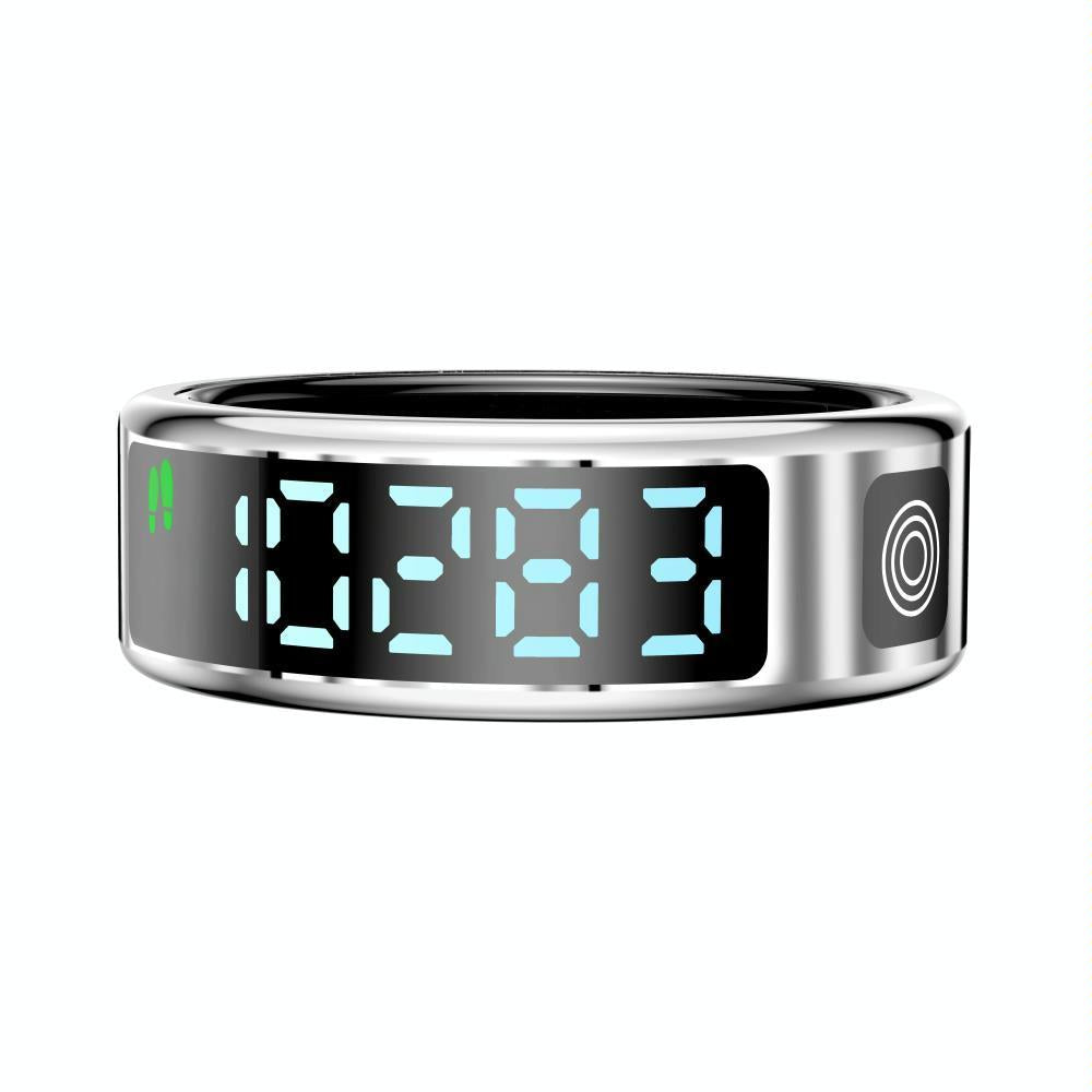 Smart Ring Hand Gestures Health Monitoring Sports Modes Size 12 - Black 13