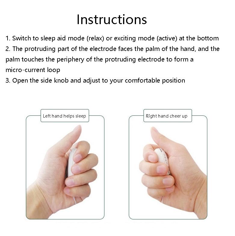 Es Micro-Current Sleep Aid Smart Sleep Instrument - White 6