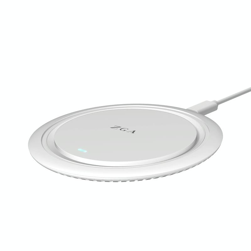 15W Desktop Wireless Charging Pad - Black 8