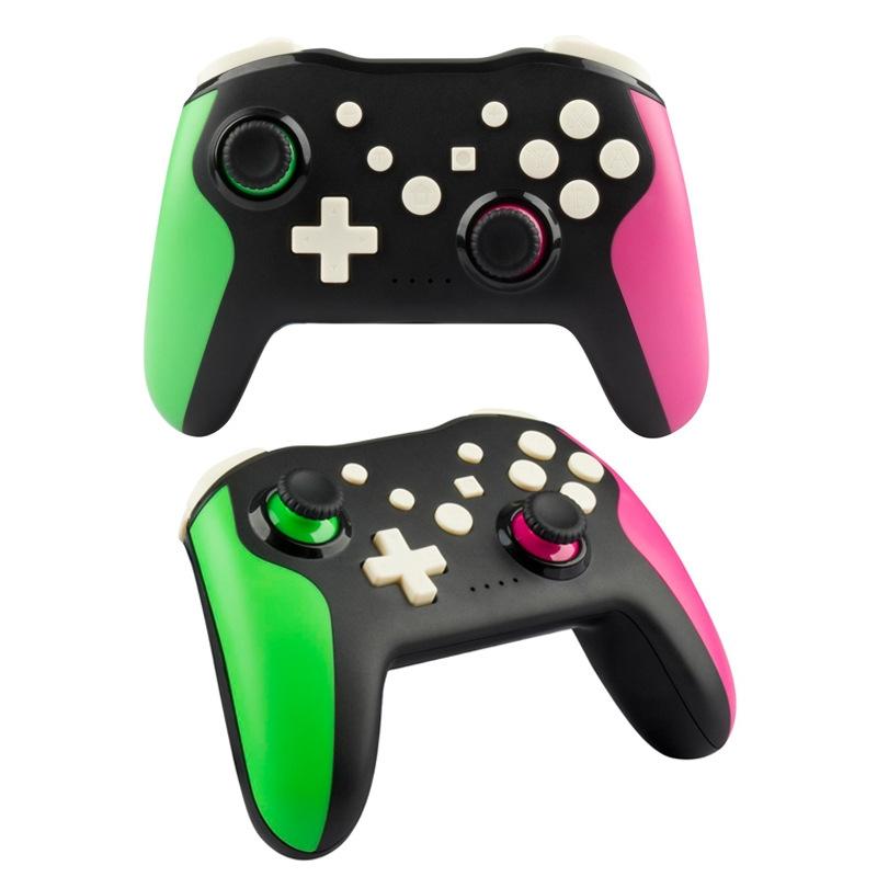 Wireless 6-axis Gamepad for Switch Pro - Black Blue Red 5