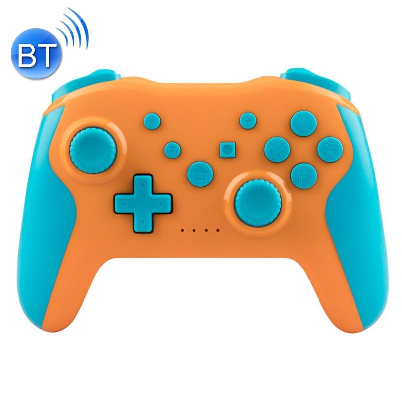 Wireless 6-axis Gamepad for Switch Pro - Black Blue Red 12