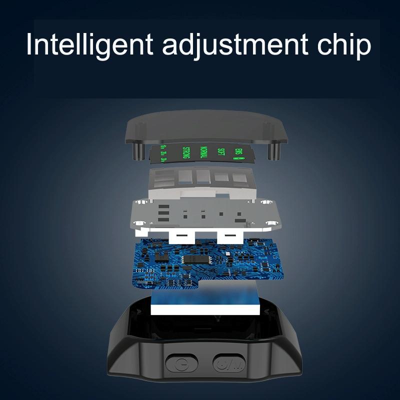 Portable Intelligent Sleep Aid Soothing Insomnia Massage - Black 4