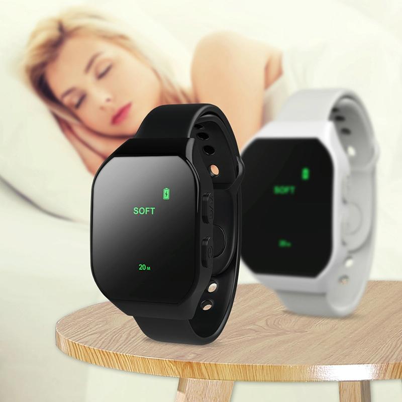 Portable Intelligent Sleep Aid Soothing Insomnia Massage - Black 8