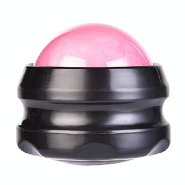 Body Therapy Massage Roller Ball For Foot Back Waist And Hips - Pink 11
