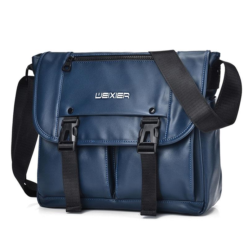 Large Capacity Business Messenger Bag For Men - Black