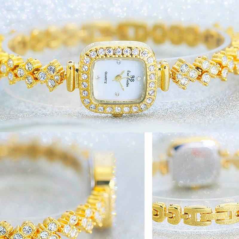 Diamond Bracelet Watch for Women - Elegant and Timeless - Gold 5