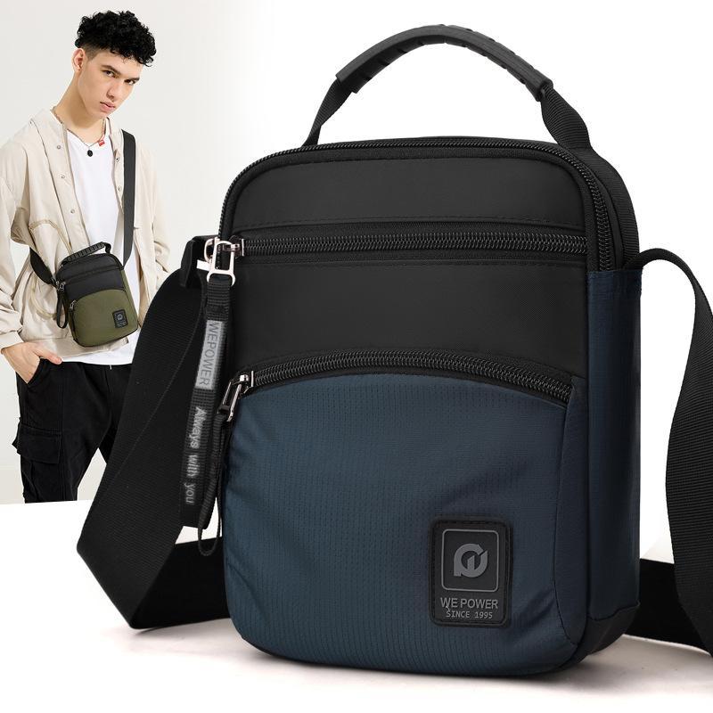 Waterproof Men Outdoor Messenger Bag Sports & Leisure Shoulder Bag - Black 3