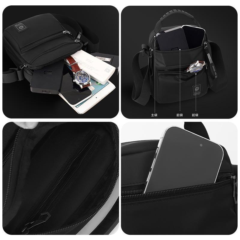 Waterproof Men Outdoor Messenger Bag Sports & Leisure Shoulder Bag - Black 5