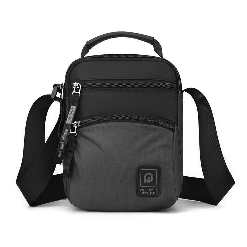 Waterproof Men Outdoor Messenger Bag Sports & Leisure Shoulder Bag - Black 11