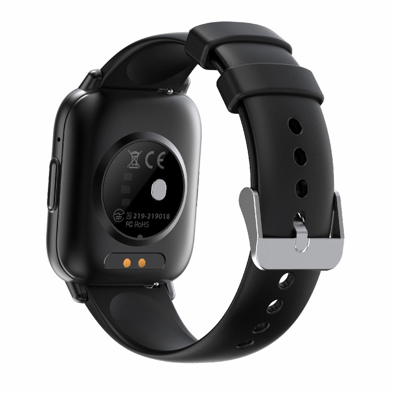 1.83 Inch Bt5.2 Smart Sport Watch Support Bluetooth Call / Sleep / Blood Sugar / Blood Oxygen / Temperature / Heart Rate / Blood Pressure Health Monitor - Black 5