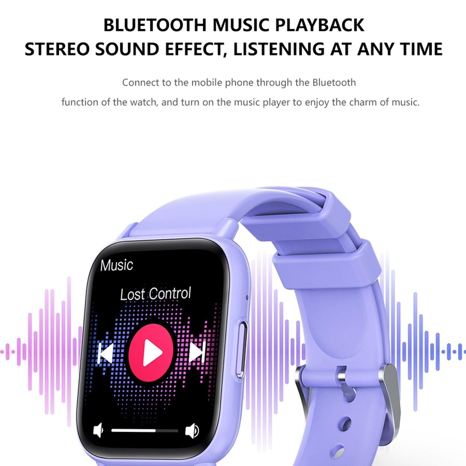 1.83 Inch Bt5.2 Smart Sport Watch Support Bluetooth Call / Sleep / Blood Sugar / Blood Oxygen / Temperature / Heart Rate / Blood Pressure Health Monitor - Black 15