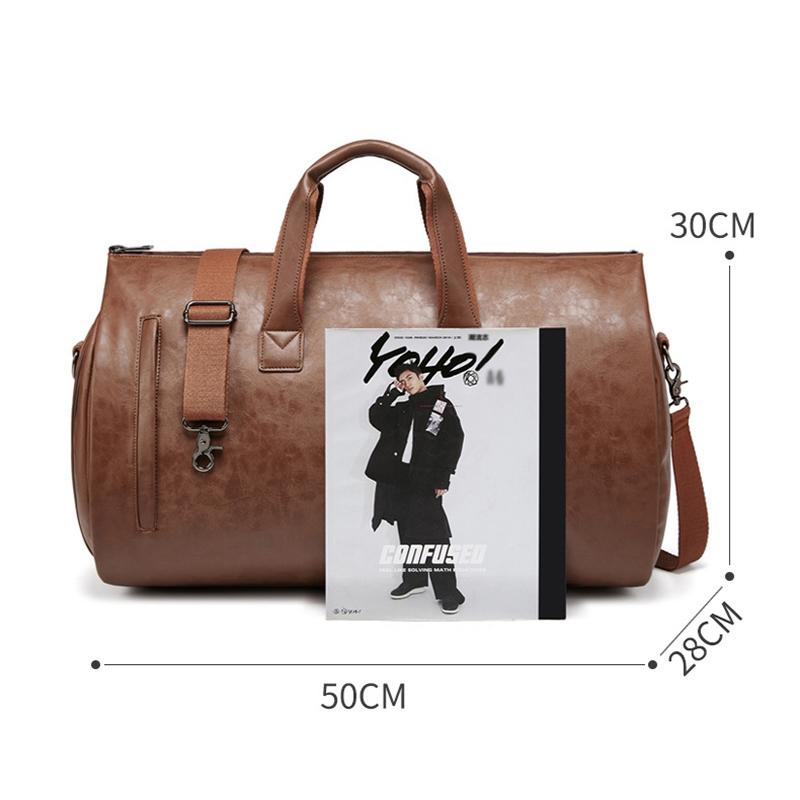 Waterproof Travel Suit Bag - Large Size - Brown 6