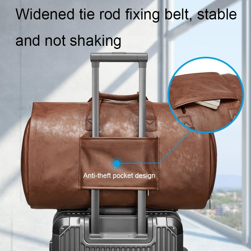 Waterproof Travel Suit Bag - Large Size - Brown 9