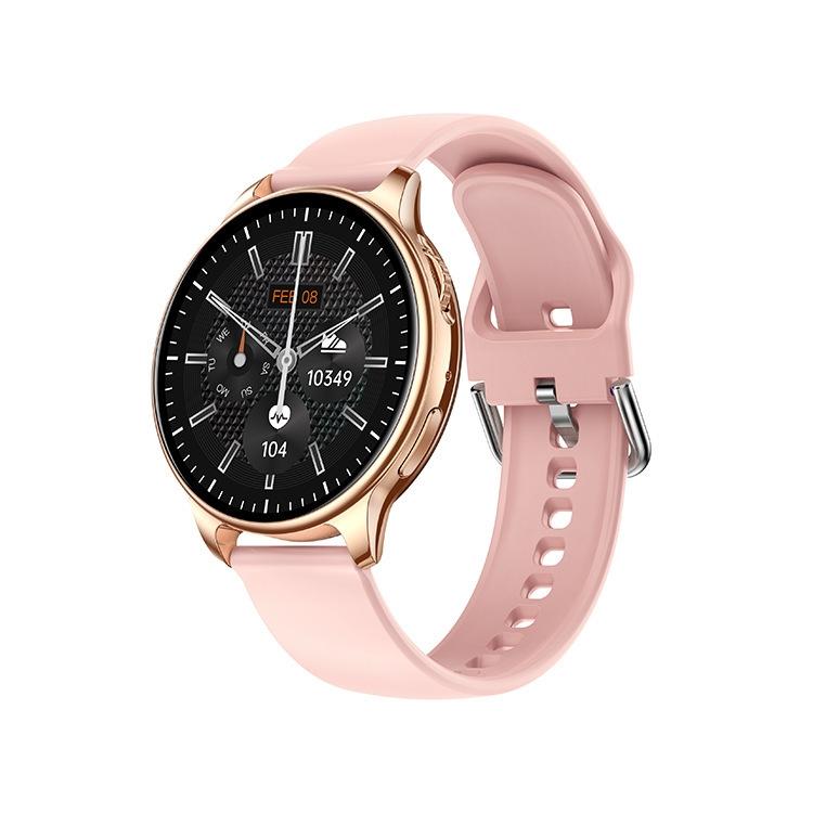 1.32 Inch Bluetooth Calling Smart Watch With Rotary Button - Pink 9